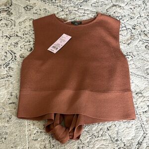 Wild Fable Rust Sweater Cropped Tank